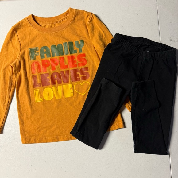 Cat & Jack Other - Cat & Jack Long Sleeve Shirt and Pant Set- 4T